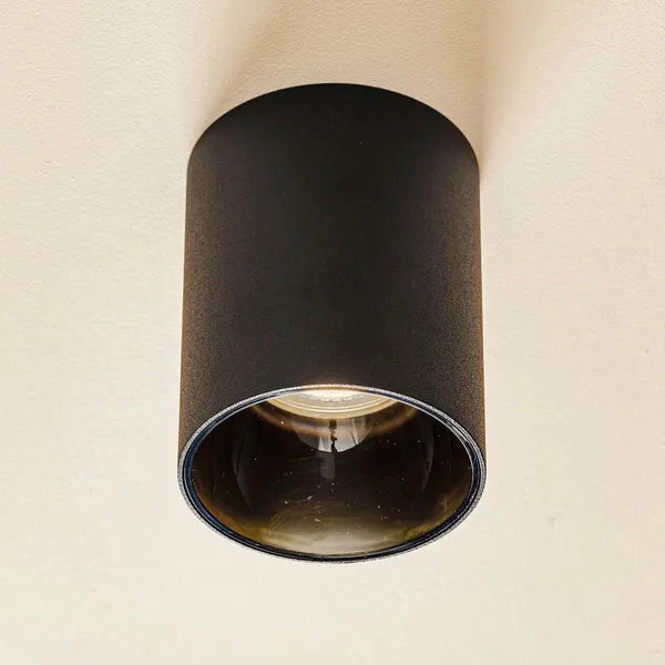 Nowodvorski Lighting Downlight Eye Tone en forma cilíndrica negro