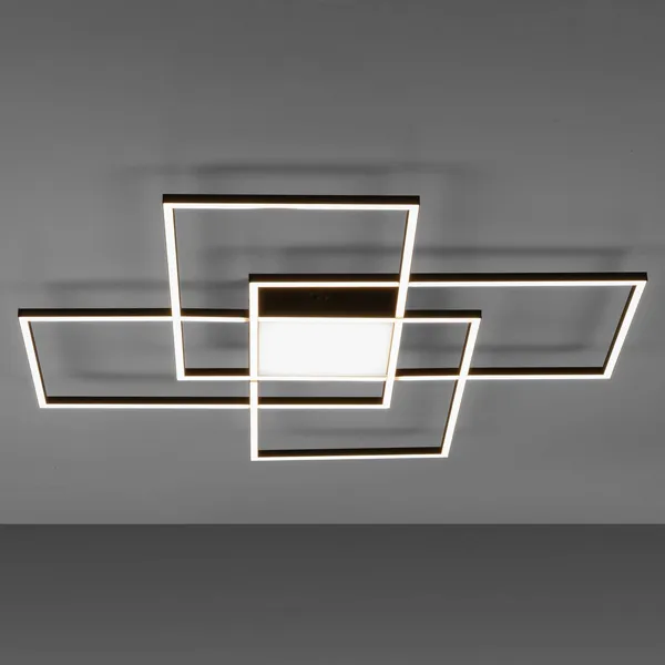 Q-Smart-Home Paul Neuhaus Q-ASMIN plafón LED, 80 x 80 cm