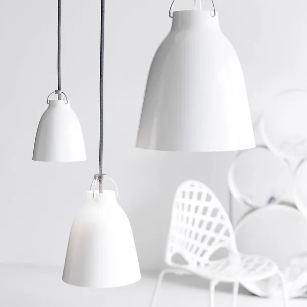 FRITZ HANSEN Caravaggio P1 Blanco brillante