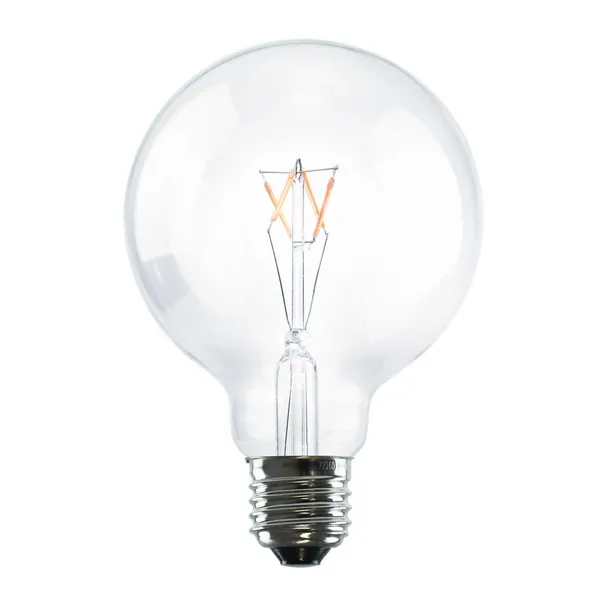 Segula Bombilla LED globo 24V DC E27 G95 3W 927 Filamento