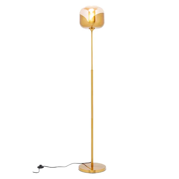 Kare Lámpara de pie Golden Goblet Ball oro