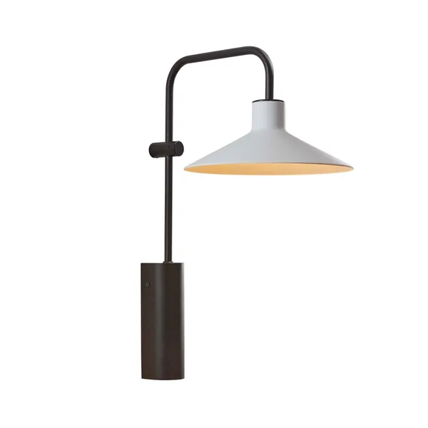 Bover Platet A02 aplique LED, gris claro