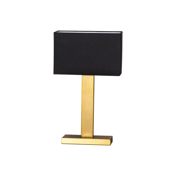 Lámpara de mesa By Rydéns Prime, altura 47 cm, dorada/negra