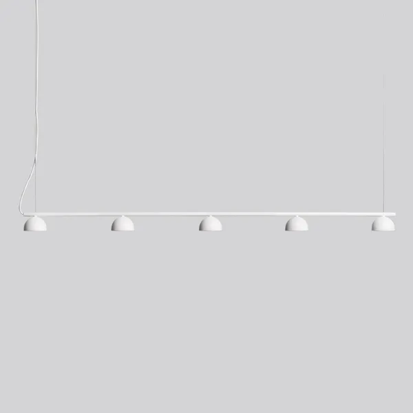 Northern Blush lámpara colgante LED 5 luces blanco