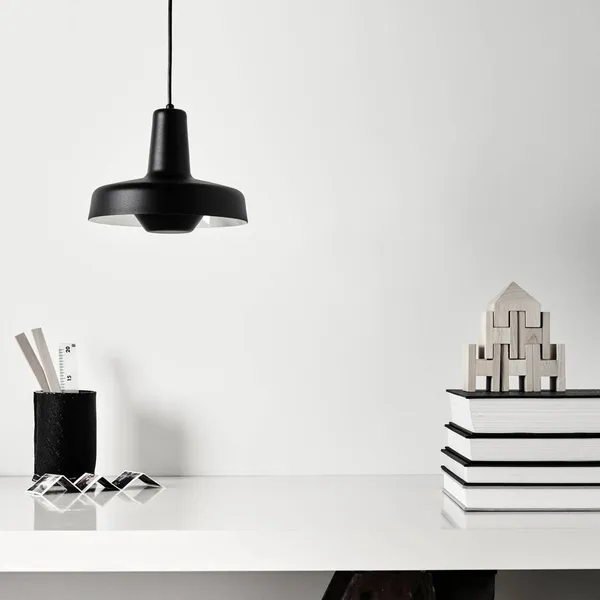 GRUPA Arigato lámpara colgante Ø 23cm negro