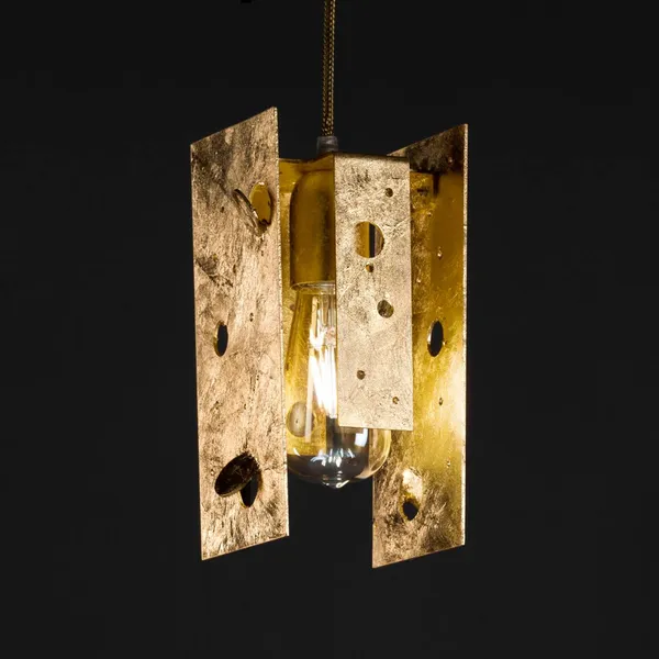 Knikerboker Buchi lámpara colgante 11x11x23cm oro