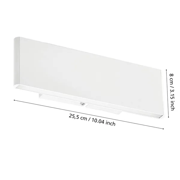 Aplique de pared LED EGLO Stars of Light Climene, blanco, aluminio