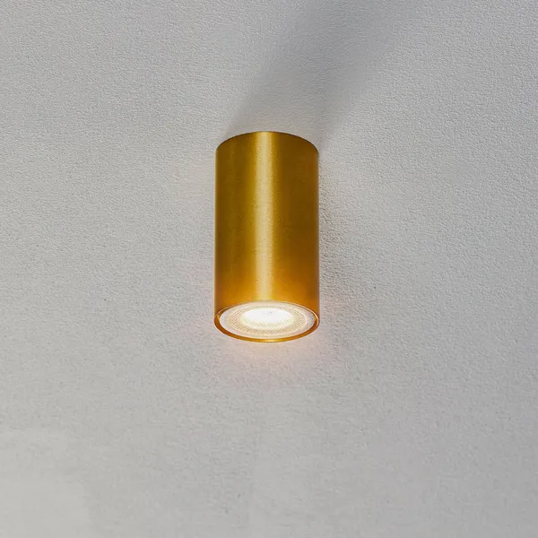Nowodvorski Lighting Downlight Eye S en forma cilíndrica, latón