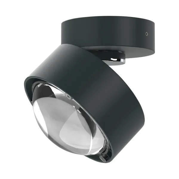 Top Light Puk Mini Move LED lente transparente, antracita mate/cromo