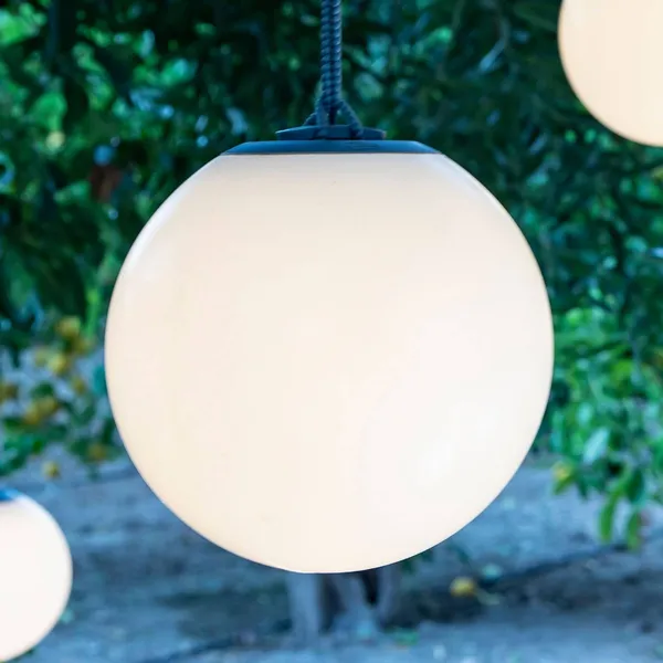 Newgarden Norai lámpara decorativa LED con batería recargable, gris