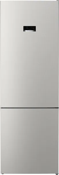 Bosch Serie 4 Frigorífico combinado de libre instalación 203 x 70 cm Acero inoxidable KGN49XIEA