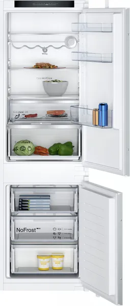 BalayFrigorífico combi integrable 177.2 x 54.1 cm Sistema de integración de puerta deslizante 3KIE734F