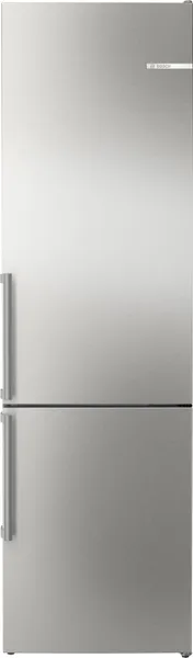 Bosch Serie 4 Frigorífico combinado de libre instalación 203 x 60 cm Acero inoxidable KGN39VIBT