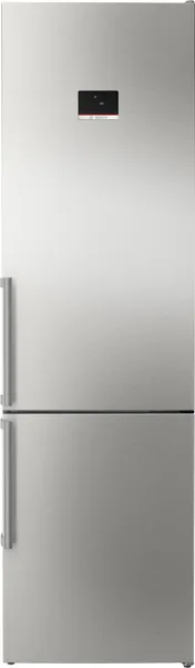 Bosch Serie 4 Frigorífico combinado de libre instalación 203 x 60 cm Acero inoxidable KGN397ICT