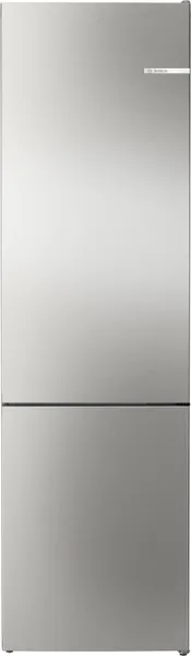 Bosch Serie 4 Frigorífico combinado de libre instalación 203 x 60 cm Acero inoxidable KGN392ICF