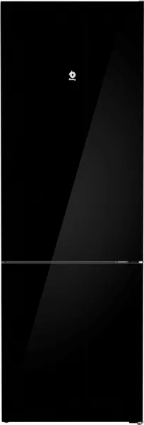 BalayFrigorífico combinado 203 x 70 cm Cristal negro, Total No Frost 3KFC879NI