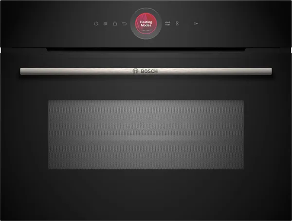 Bosch Serie 8 Horno compacto con microondas 60 x 45 cm Negro CMG7241B1
