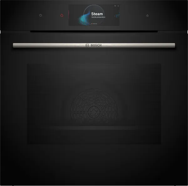 Bosch Serie 8 Horno con vapor 60 x 60 cm Negro HSG7584B1
