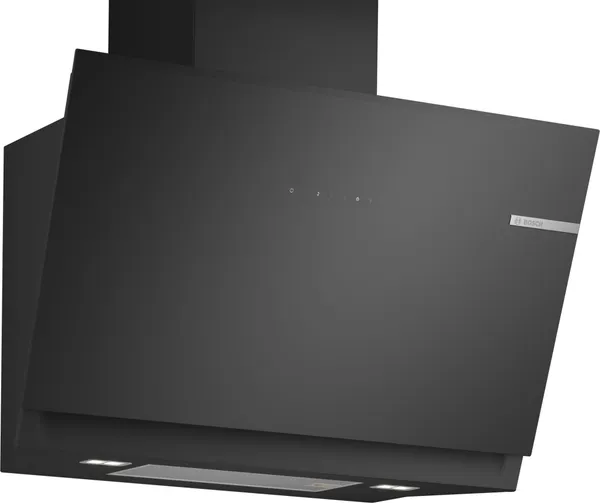 Bosch Serie 8 Campana decorativa de pared 80 cm Cristal negro, Negro DWK81AN60