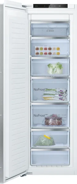 Bosch Serie 6 Congelador integrable 177.2 x 55.8 cm Cierre SoftClose con puerta fija GIN81ACE0