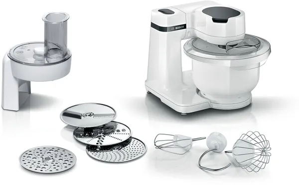 Bosch Serie 2 Robot de cocina MUM 700 W Blanco, blanco MUMS2AW01