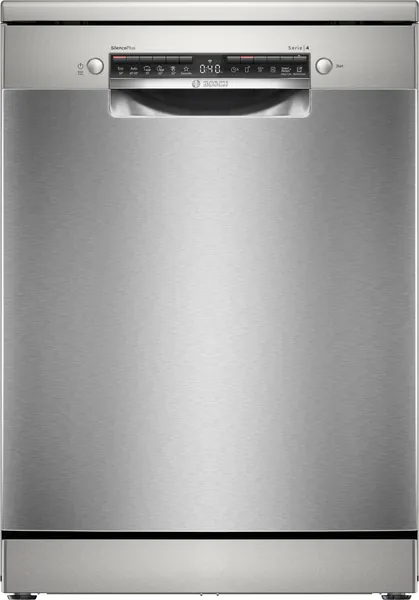 Bosch Serie 4 Lavavajillas de libre instalación 60 cm Acero antihuellas SMS4ECI28E