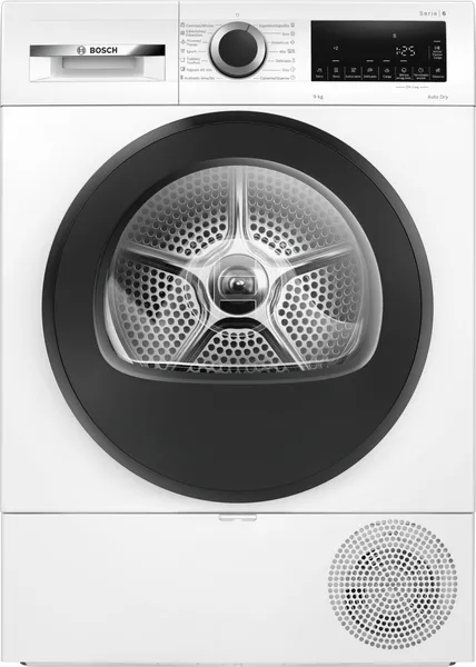 Bosch Serie 6 Secadora con bomba de calor 9 kg WQG24200ES