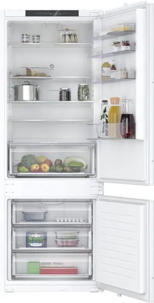 BalayFrigorífico combi integrable 193.5 x 69.1 cm Sistema de integración de puerta deslizante 3KIE901F