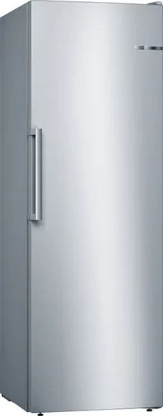 Bosch Serie 4 Congelador de libre instalación 176 x 60 cm Acero mate antihuellas GSN33VLEP