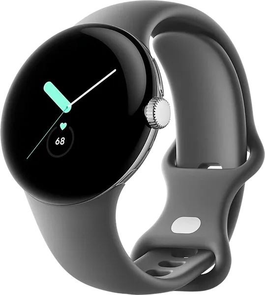 Google Pixel Wi-Fi / Bluetooth Smartwatch, Stainless Steel Case, 41mm