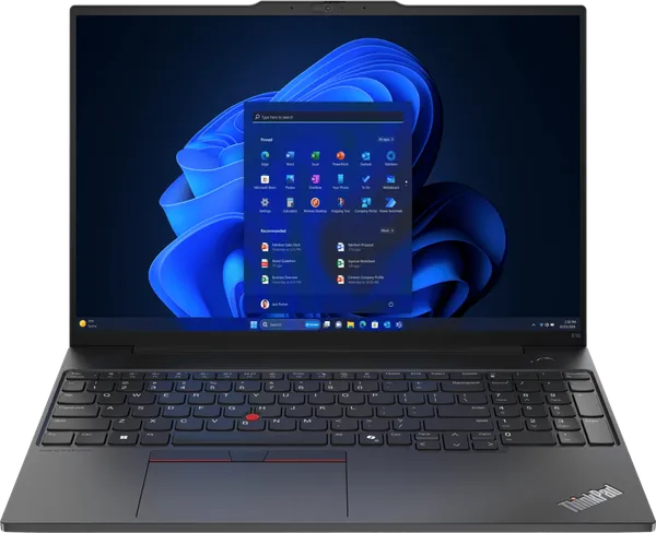 Portátil Lenovo ThinkPad E16 G2 - Intel® Core™ Ultra 7-155H - 16 GB - SSD de 512 GB - Gráficos Intel® integrados - Alemán (QWERTZ)