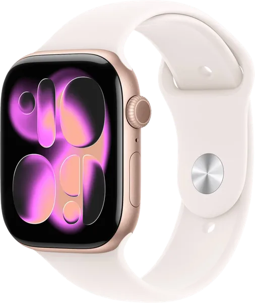 Apple Watch Series 11 GPS, caja de aluminio, 42 mm