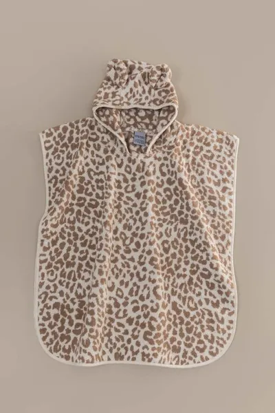 Poncho infantil Leopardo 450grs/m2