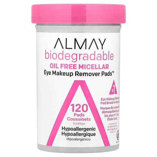 Almay, Eye Makeup Remover Pads™, 120 almohadillas