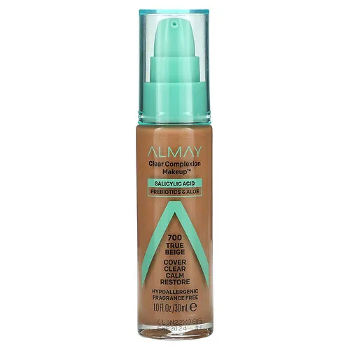 Almay, Maquillaje para aclarar la tez, 700 Beige verdadero, 30 ml (1 oz. líq.)