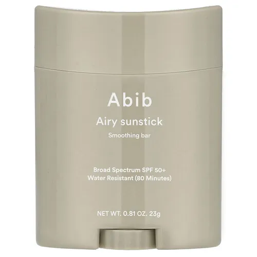 Abib, Airy Sunstick Smoothing Bar, FPS +50, 23 g (0,81 oz)