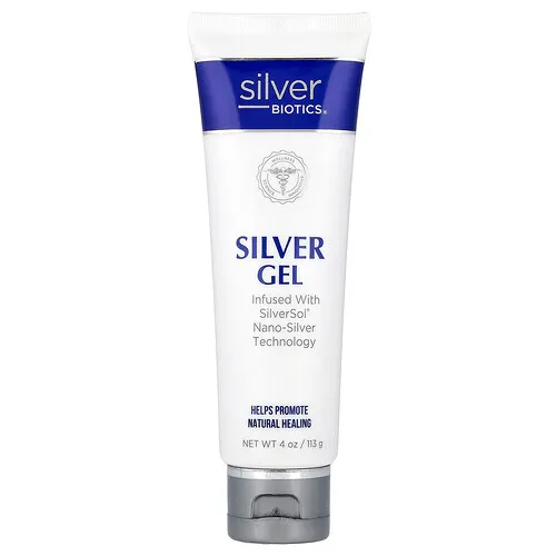 American Biotech Labs, Silver Biotics®, Gel de plata, 114 g (4 oz)