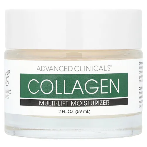 Advanced Clinicals, Colágeno, Humectante de efecto reafirmante, 59 ml (2 oz. líq.)