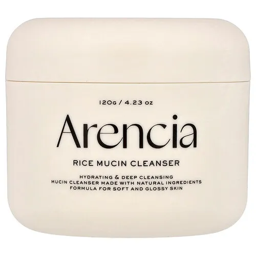 Arencia, Agente de limpieza con mucina de arroz, 120 g (4,23 oz)