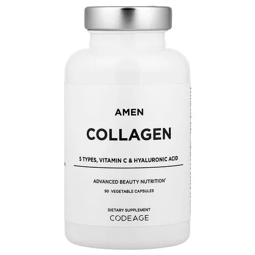 Codeage, Amén, Colágeno, 90 cápsulas vegetales