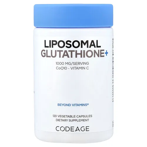 Codeage, Glutatión liposomal y más, 120 cápsulas vegetales