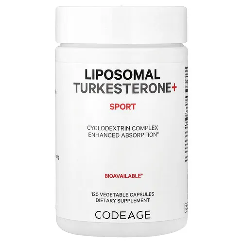 Codeage, Turkesterona liposomal y más, 120 cápsulas vegetales