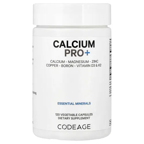 Codeage, Calcium Pro+, 120 cápsulas vegetales