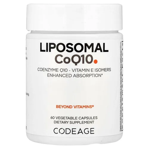 Codeage, CoQ10 liposomal, 60 cápsulas vegetales