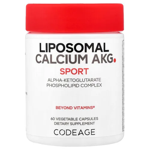 Codeage, Sport, Calcio liposomal AKG, 60 cápsulas vegetales (700 mg por cápsula)