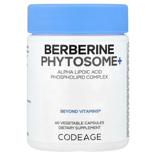 Codeage, Fitosoma de berberina+, 60 cápsulas vegetales