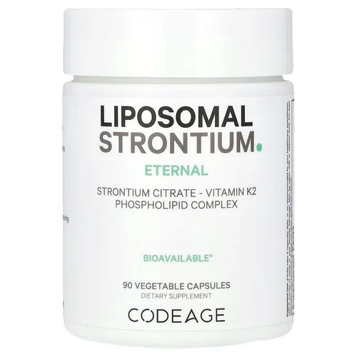 Codeage, Estroncio liposomal, 90 cápsulas vegetales