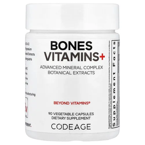 Codeage, Bones Vitamins+, 90 cápsulas vegetales