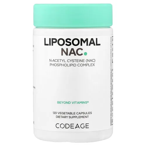 Codeage, NAC liposomal, 120 cápsulas vegetales (450 mg por cápsula)