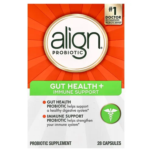 Align Probiotics, Refuerzo para la salud intestinal y el sistema inmunitario, 6 mg, 28 cápsulas